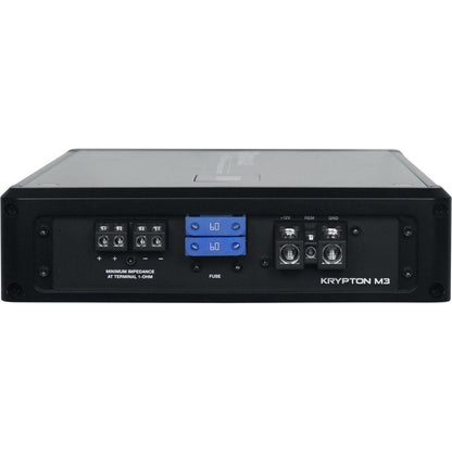 KRYPTON-M3 Mono Amplifier + RWK21 2 AWG Copper Install Kit Bundle
