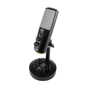Mackie Chromium USB Recording Zoom Podcast Streaming Microphone w/Built-in Mixer
