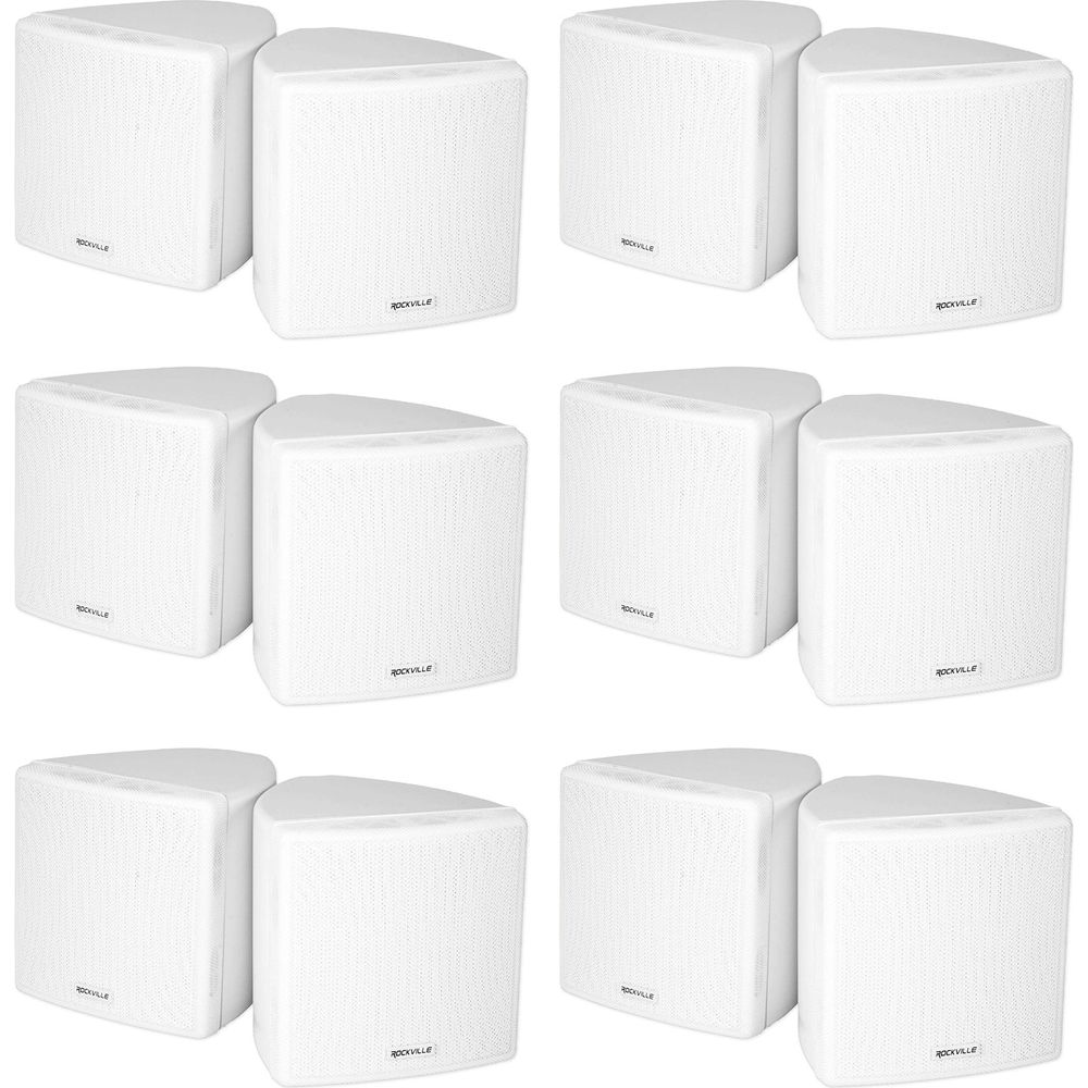 Cube White 6-Pair