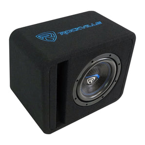 Rockville VS8K54 8" K5 800w Car Subwoofer in Vented Sub Enclosure Box - 4 Ohm