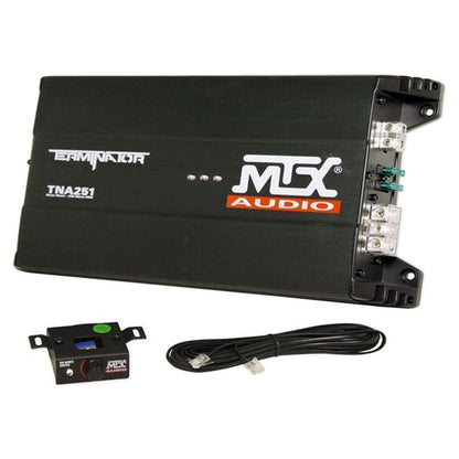 MTX Terminator TNP212D2 Dual 12" Sub Box + NPB3 Bluetooth Boombox Bundle