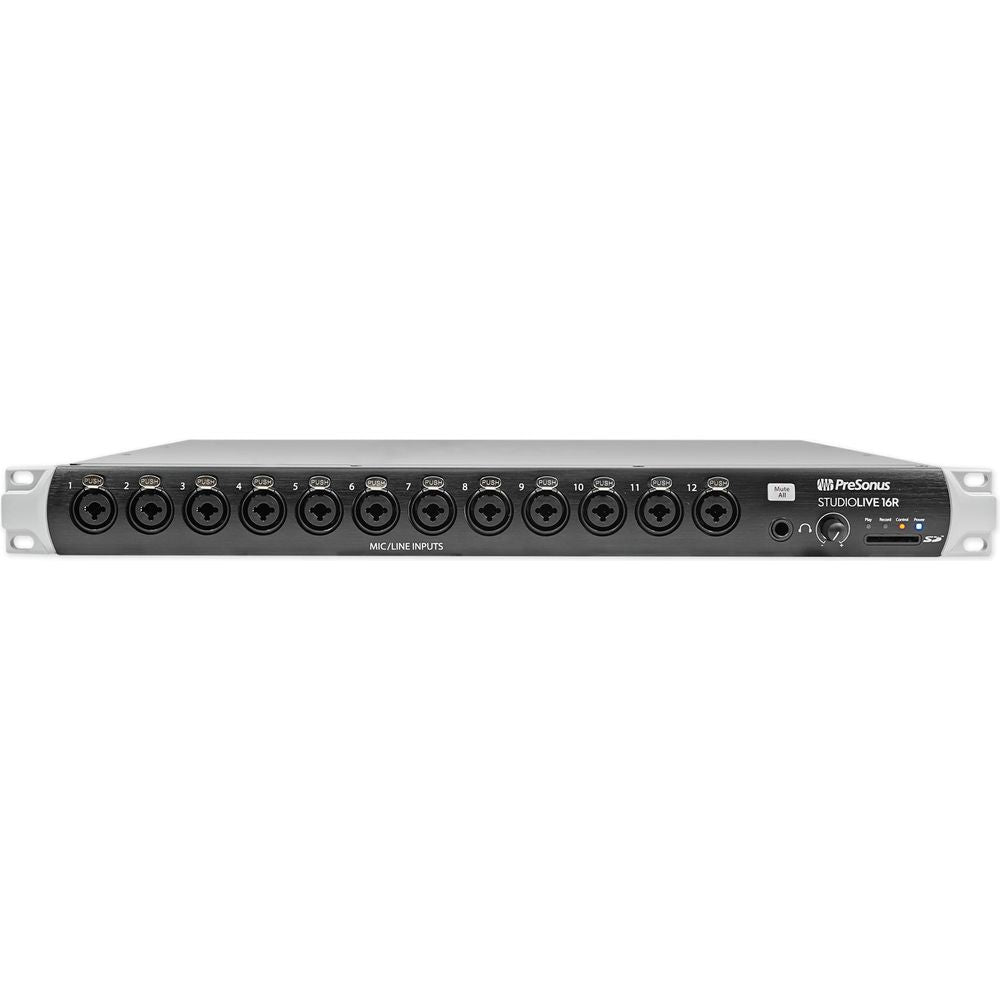 PRESONUS Studiolive 16R 16-Ch. Digital Rack Mount Stage Box Mixer w/16 ...