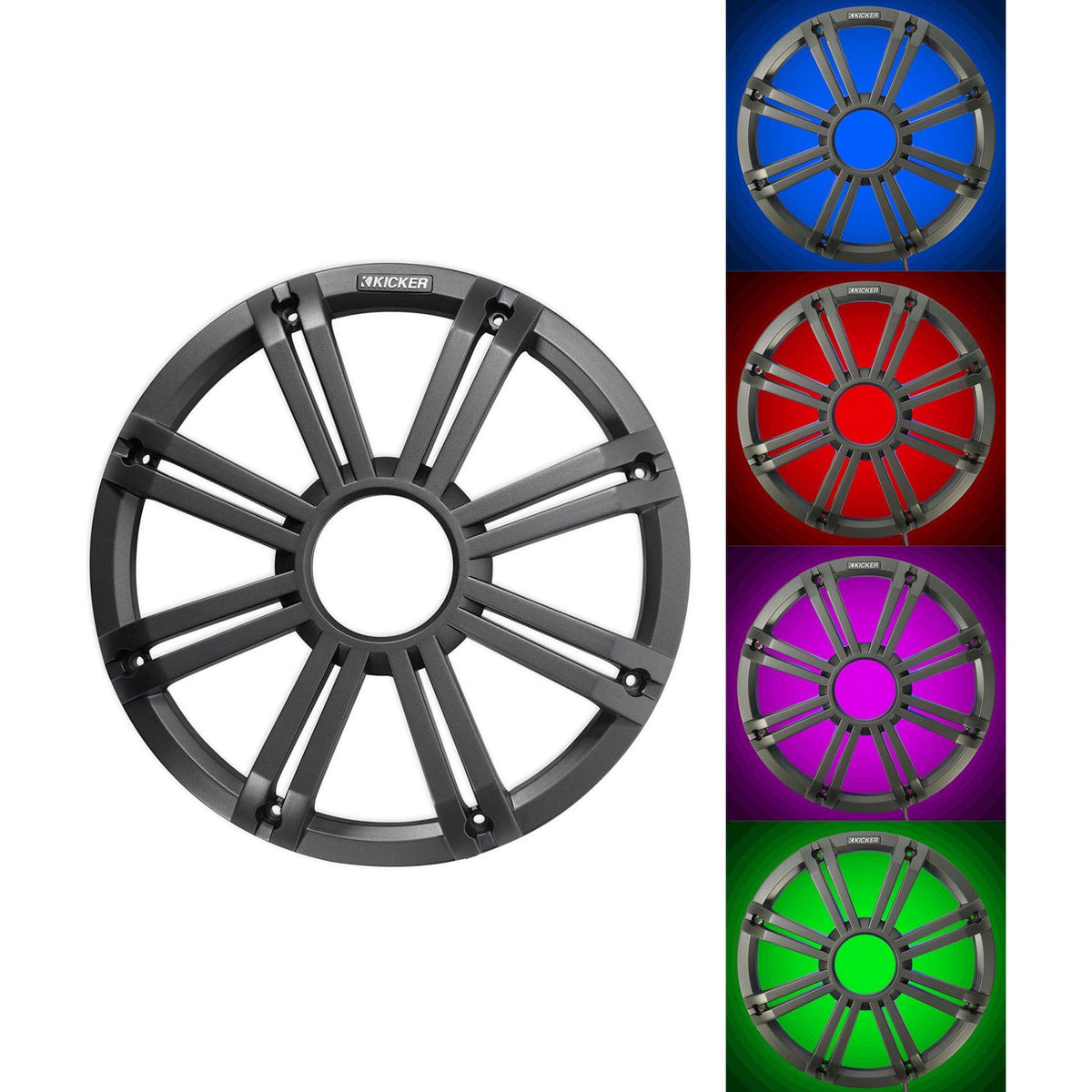 45KMF104 Subwoofer, 45KMG10C Grille, and RXM-T1 Amplifier