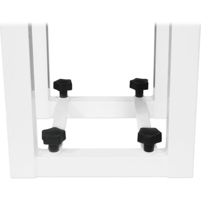 (2) Totem Stands+Black+White Scrims For (2) Vizi Hex Wash7 Lights