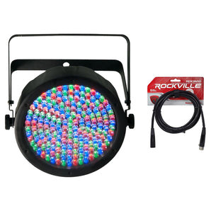 Chauvet SlimPAR 64 Compact DMX LED Wash Light + FREE 10FT Cable