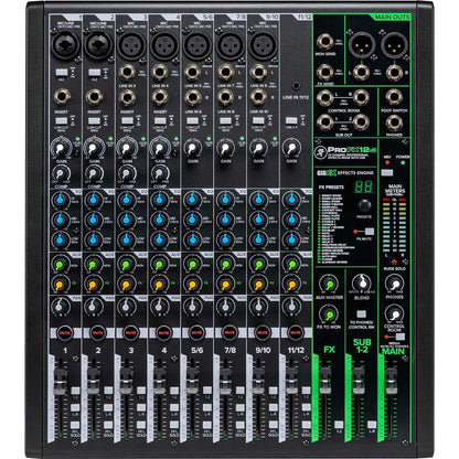 Mackie ProFX12v3 12-Channel Pro Effects Mixer w/USB ProFX12 v3 + Power Strip