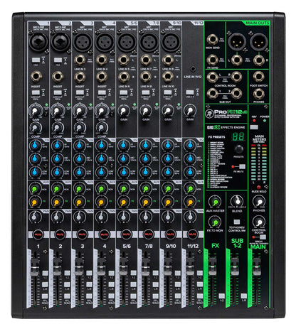 2-Person Podcast Recording Kit with ProFX12v3 Mixer and Desk Stands