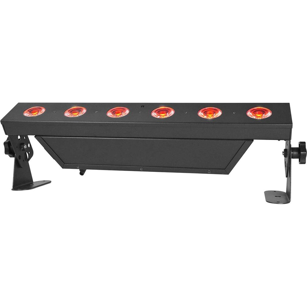 6 Rockville BEST PAR+BEST STRIP+ROCKWEDGE Wireless DMX Battery Lights+Controller