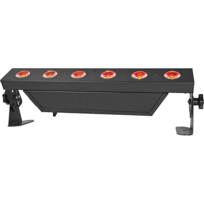 6 Rockville BEST PAR+BEST STRIP+ROCKWEDGE Wireless DMX Battery Lights+Controller