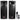 Rockville RPG225K Pair Dual 15" 2000w Powered DJ Speaker System w/Bluetooth+Mic