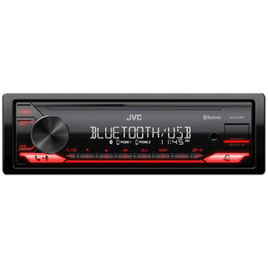 JVC KD-X270BT Digital Media Receiver w/Bluetooth/Amazon Alexa/USB/Remote App