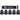 Rockville 6-Zone Amplifier Amp+5) Black Pendant Speakers For Restaurant/Bar/Cafe
