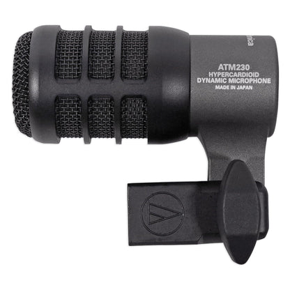 Audio Technica ATM230 Hypercardioid Dynamic Instrument Microphone Drum Mic+Mount