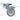 3" Locking+Swivel Steel Caster Wheels For Rockville RBG15S Subwoofer