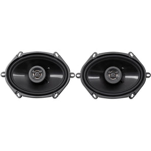 Hifonics 6x8" Front+Rear Speaker Replacement Kit For 1999-2002 Lincoln Navigator