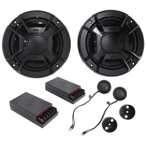 Polk Audio DB6502 6.5" 600w Component Car/ATV/Motorcycle Speakers+Free Speaker !