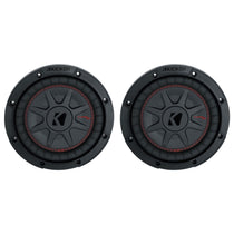 48CWRT84 CompRT8 600W Shallow Slim 8-Inch Subwoofers, DVC 4-Ohm (Pair)