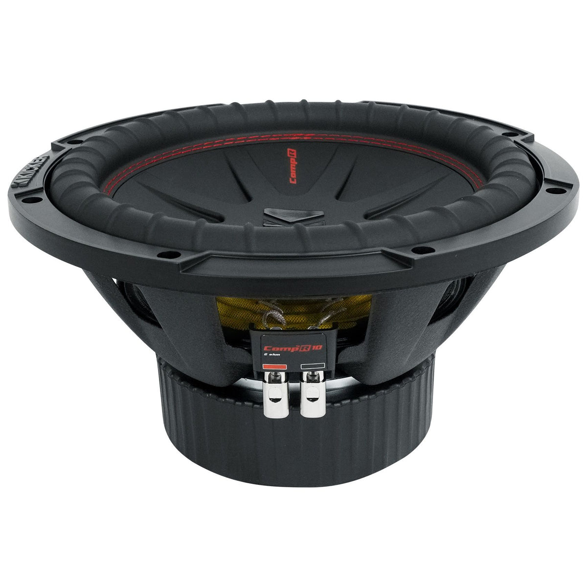 Kicker 48CWR102 COMPR10 10" 800w DVC 4 Car Subwoofer Sub+Mono Amplifier+Amp Kit