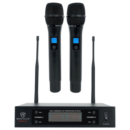 RPG2X15 + Dual UHF Wireless Microphones Bundle