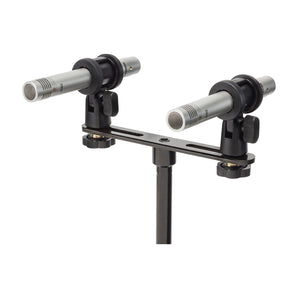 SAMSON DMA2 Stand Mount Dual Mics Microphone Adapter For (2) Microphones