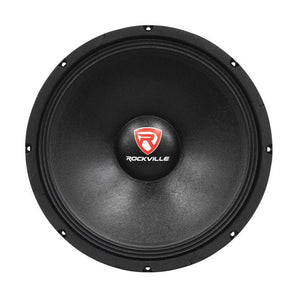 Rockville RVP15W8 1000 Watt 15" Mid-Bass Driver Car Audio Speaker Mid-Range