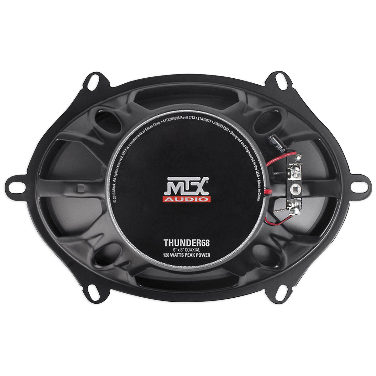 Pair MTX THUNDER68 5x7" / 6x8" 240 Watt 2-Way Car Audio Coaxial Speakers