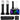 2 Totem Stands+Black+White Scrims For 2 Chauvet Intimidator Hybrid 140SR Lights