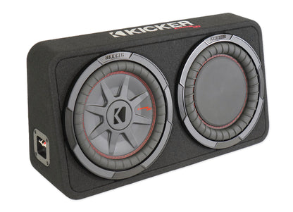 48TCWRT102 10" Slim Subwoofer + Amplifier + Wire Kit Bundle