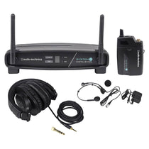 ATW-1101/H Wireless Headset Mic System with ATH-M30X Studio Headphones