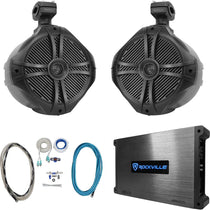 RWB90B Black + DBM25 Marine Amplifier Bundle