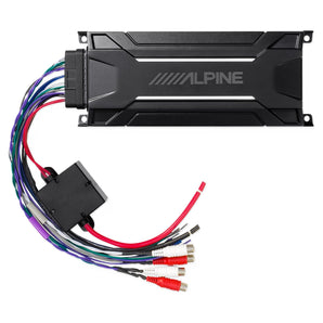 ALPINE KTA-30FW 600 Watt 4-Channel Small Mini Car Audio Amplifier Power Pack Amp