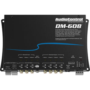 AudioControl DM-608 6 x 8 out Matrix DSP Digital Sound Processor Audio Control