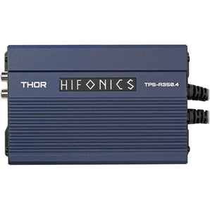 Hifonics TPS-A350.4 350w 4-Ch Amp Bluetooth Control for Polaris RZR/ATV/UTV