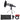 Samson Dynamic Podcasting Podcast Microphone+Stand+Pop Filter+Shock Mount+Cable