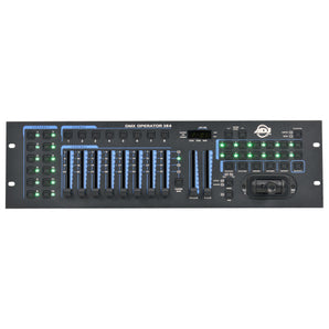 American DJ ADJ DMX OPERATOR-384 19" Rack Mount 384 Channel DMX+MIDI Controller