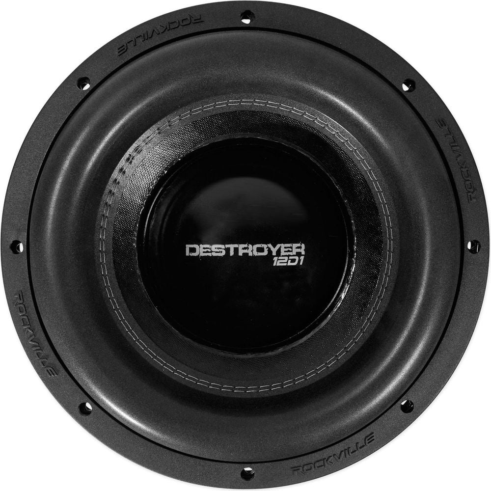 Destroyer 12D1 2-Pack + dBcomp5 Mono Amplifier Bundle