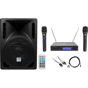 Rockville Powered 8" Android/ipad/iphone/Laptop/T.V. Karaoke Machine/System
