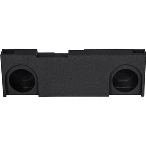 Dual 10" Ported Vented Subwoofer Sub Box Enclosure For 14-15 GM/Chevy Crew Cab