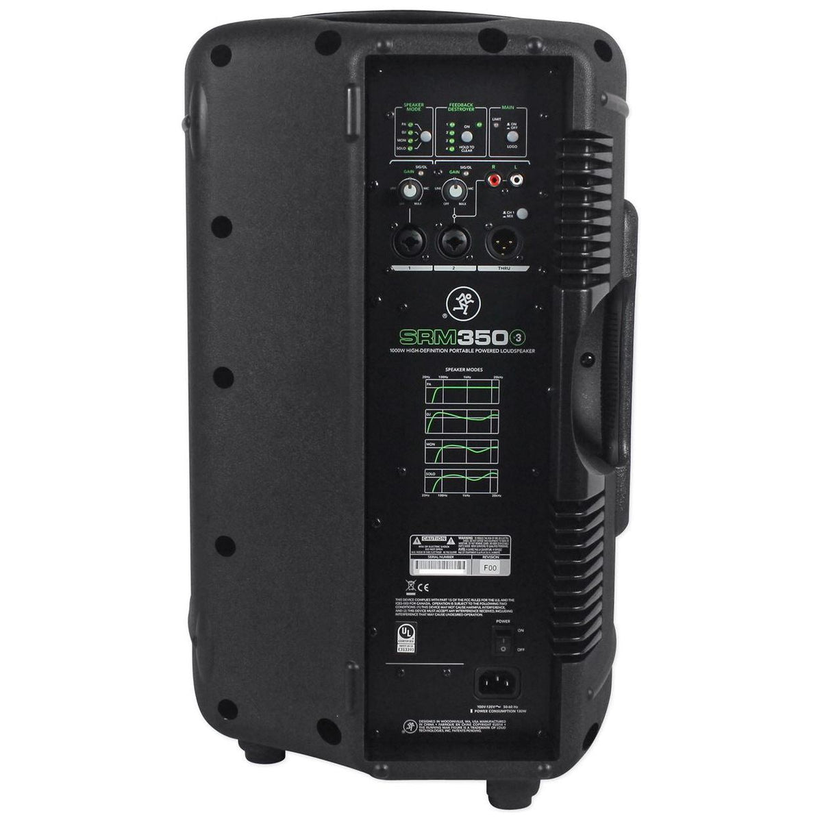 (2) SRM350V3 1000W 10in Powered PA Speaker Bundle with Hydraulic Stands & Headphones