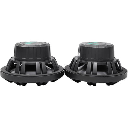 MAC80S Polished 7.7" Tower Speaker Pods 2-Pack + MAC360C Swivel Clamps Bundle