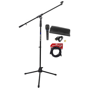 Audio Technica AE5400 Handheld Vocal Condenser Microphone Mic +Tripod Stand +XLR
