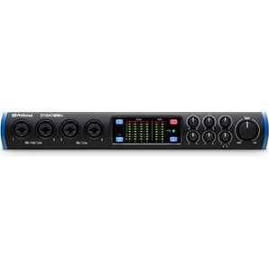 Presonus STUDIO 1810C 18x8 USB-C Audio Recording Interface and (4) Condenser Mics