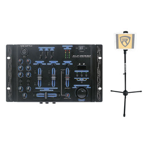 Vocopro KJ-6000 Pro Karaoke DJ, VJ Audio/Video Mixer + Tablet Smartphone Stand