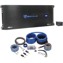 dBcomp4 Mono Amplifier + 0 AWG OFC Amp Kit Bundle