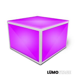 ProX XSA-2X2-16 Lumo/Acrylic Stage 2'x'2x16" Dance Floor Platform Cube Light Box