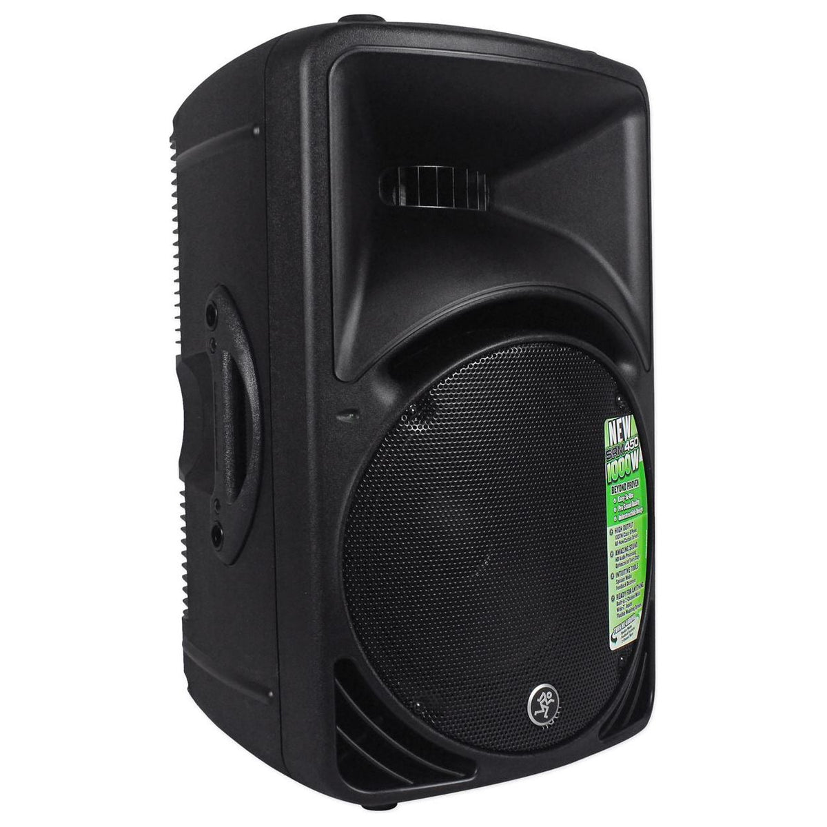 (2) SRM450V3 1000W 12in PA Speaker Bundle with Travel Bags, Mics & Headphones