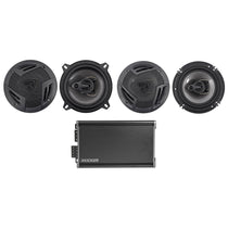 46CXA3604T CXA360.4 360w RMS 4-Channel Car Amplifier+5.25"+6.5" Speakers