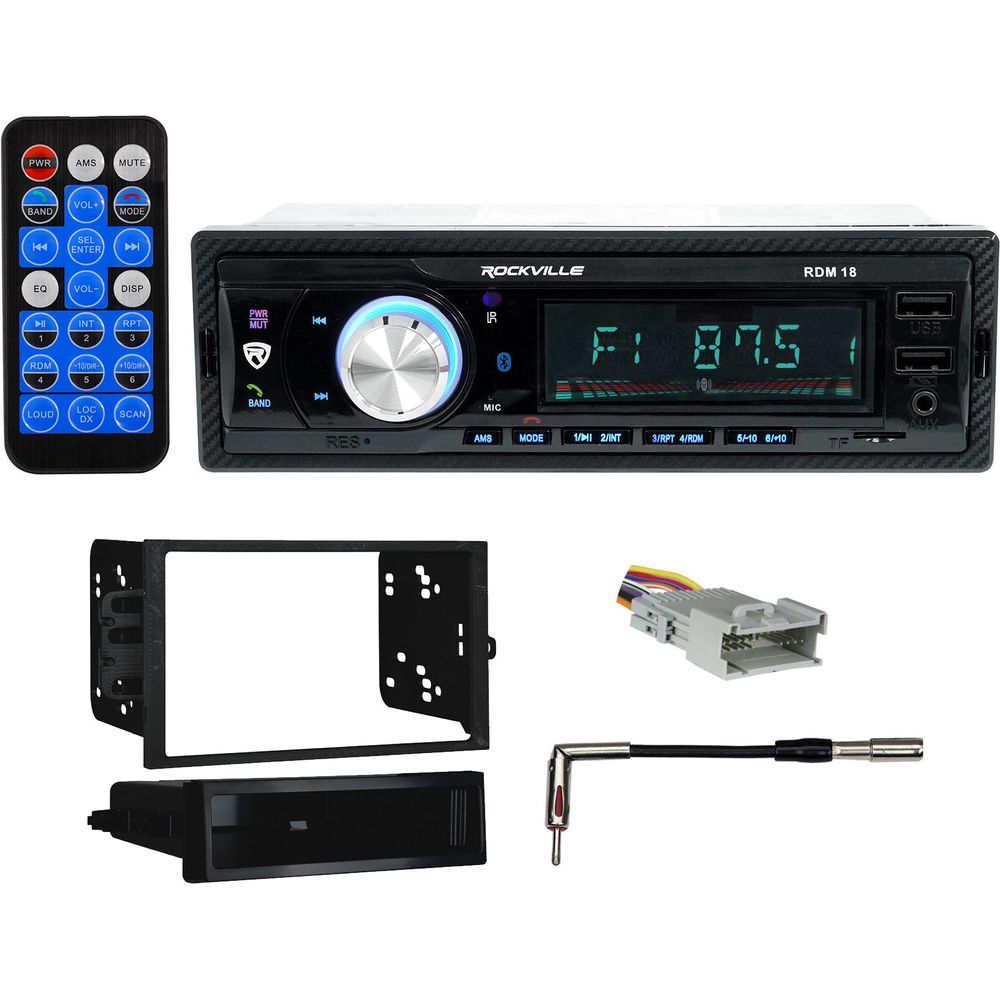 RDM18 Digital Media Receiver + GM EQ-Option Install Kit Bundle