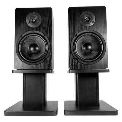 (2) APM5C 5.25" 250W Powered USB Studio Monitor Speakers + Desk Stands