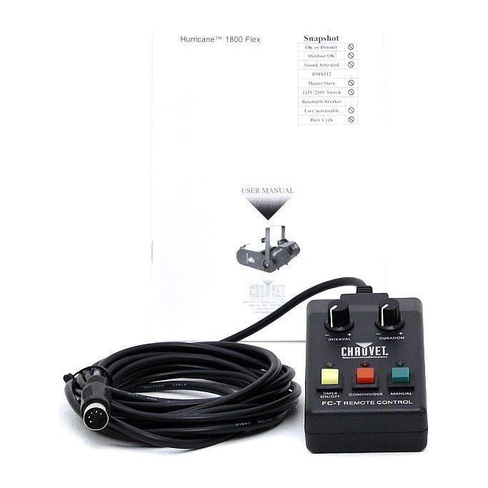 Chauvet HURRICANE H-1800 FLEX Fog / Smoke Machine H1800